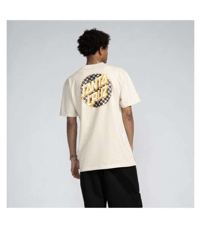 Camiseta SANTA CRUZ Meyer Freestyle Dot T-Shirt-Chalk