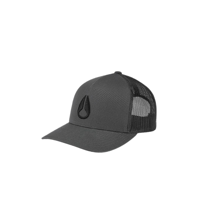 Visera NIXON Iconed Trucker-Charcoal / Black