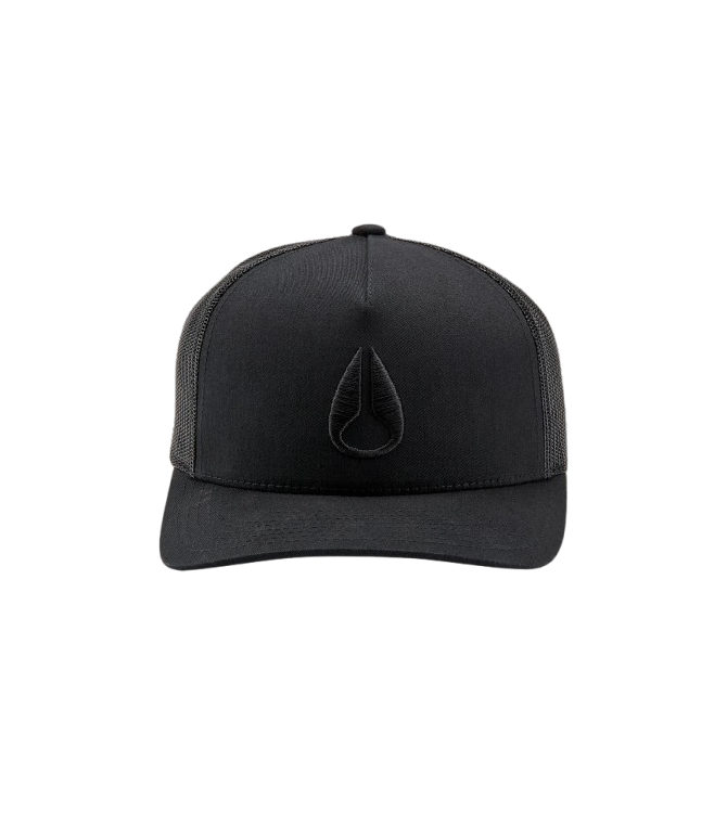 Visera NIXON Iconed Trucker-Black/Black