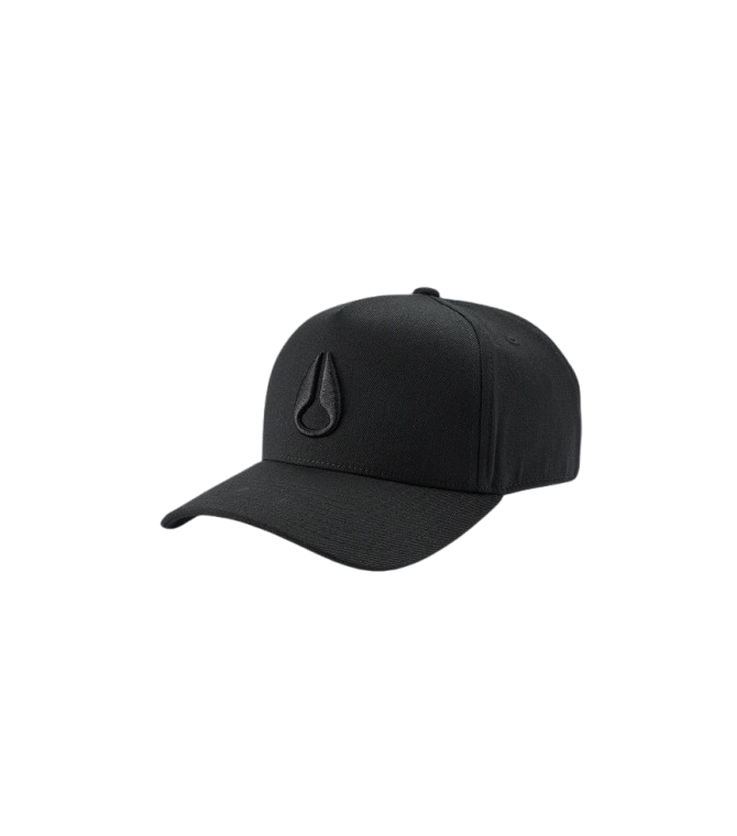 Visera NIXON Deep Down Athletic-All Black/Black