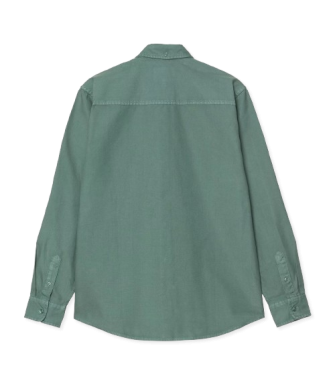 Camisa CARHARTT WIP Bolton Shirt Cotton-Silver Pine Garment Dyed