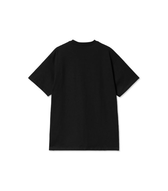 Camiseta CARHARTT WIP Fragments Pocket T-Shirt-Black/White