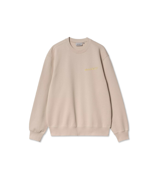 Sudadera CARHARTT WIP Greatest Flicks Sweat Cotton-Fleur De Sel