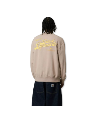 Sudadera CARHARTT WIP Greatest Flicks Sweat Cotton-Fleur De Sel