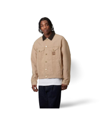 Chaqueta CARHARTT WIP Dayton Trucker Jacket-Dusty H Brown / Tobacco Stone Canvas