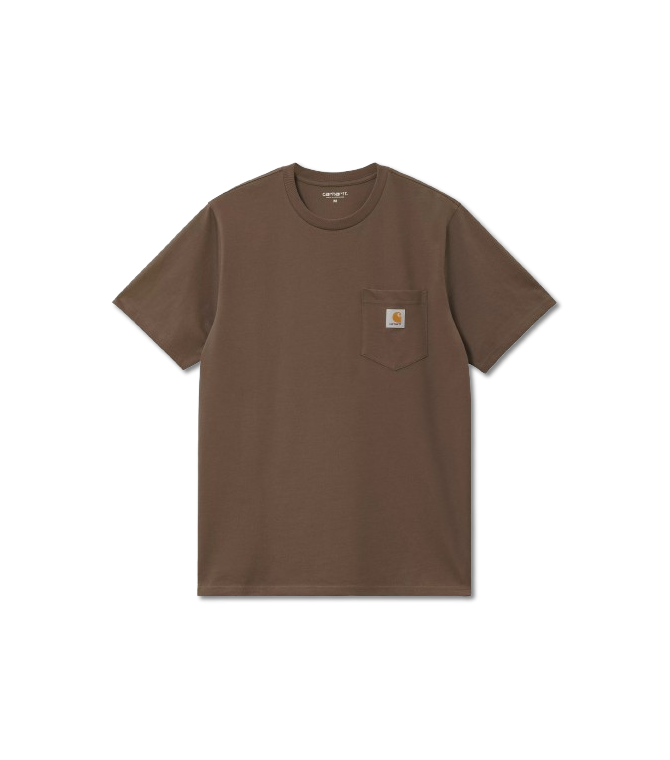 Camiseta CARHARTT WIP Pocket T-Shirt Cotton Single Jersey-Coconut