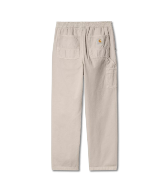 Pantalon CARHARTT WIP Flint Pant Organic Cotton-Fleur De Sel Garment Dyed