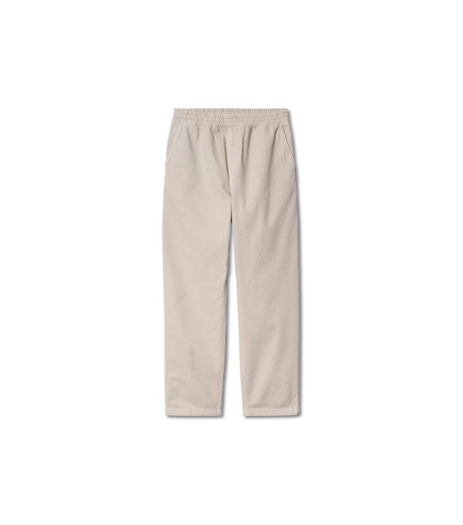 Pantalon CARHARTT WIP Flint Pant Organic Cotton-Fleur De Sel Garment Dyed