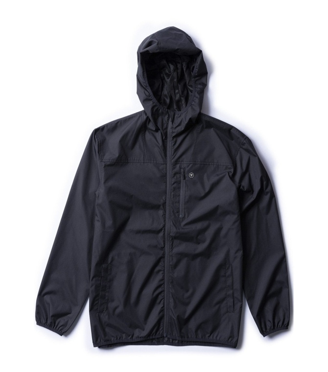 Chaqueta VISSLA Offshore Eco Windbreaker-Black