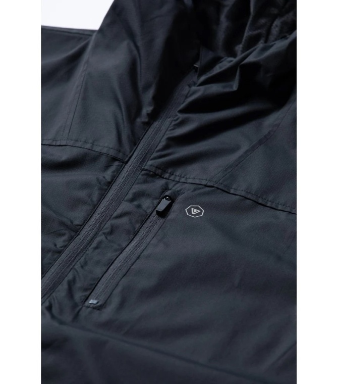 Chaqueta VISSLA Offshore Eco Windbreaker-Black