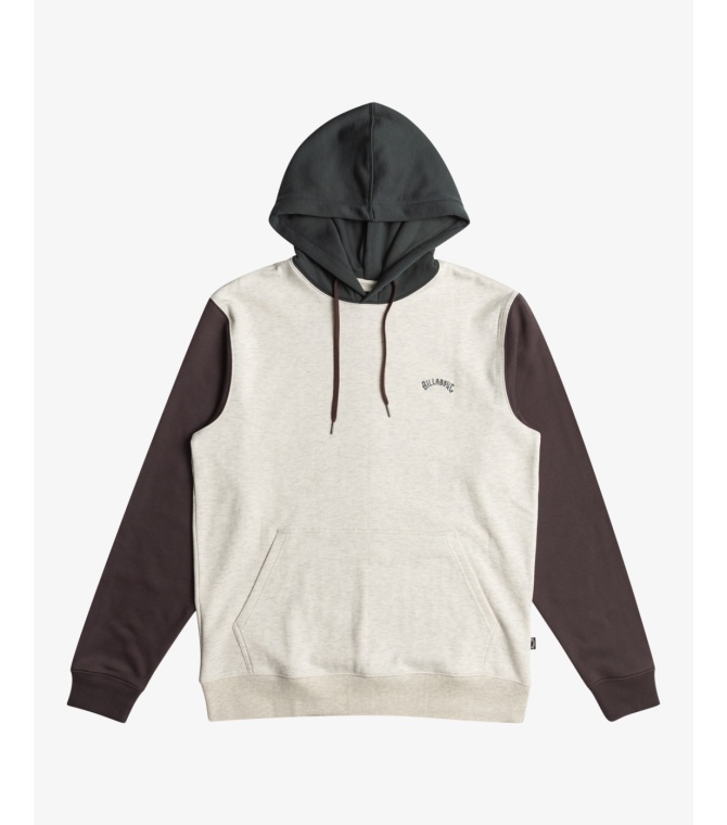 Sudadera BILLABONG Arch Block Po - Oatmeal heather