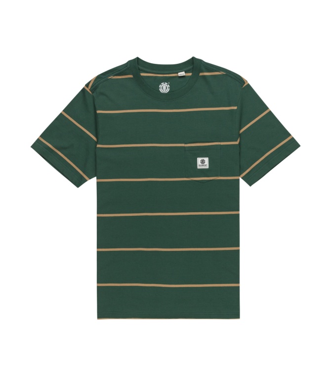 Camiseta Element Basic Pkt-Trekking Green