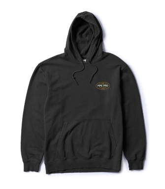 Sudadera VISSLA Smu Pipe Pro 2025 Hooded Fleece-Black