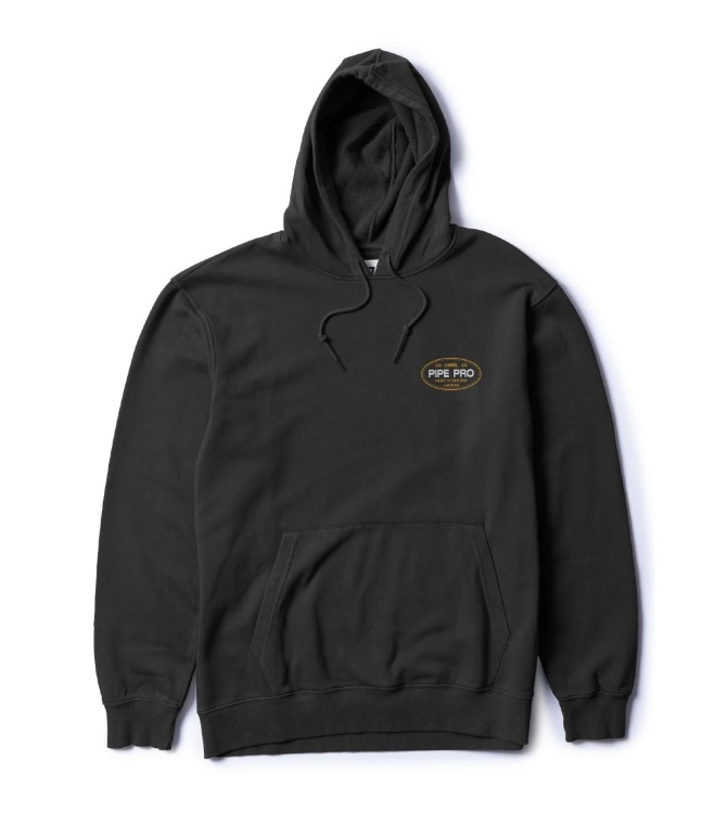 Sudadera VISSLA Smu Pipe Pro 2025 Hooded Fleece-Black