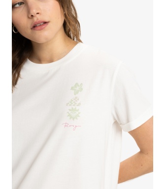 Camiseta ROXY Oceanregular Art - Egret