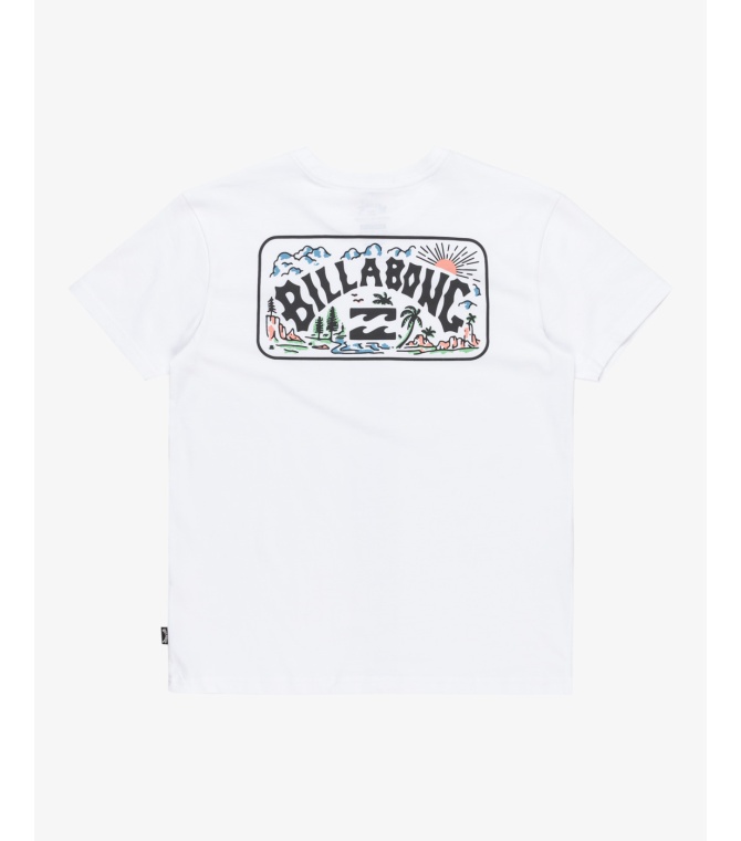 Camiseta BILLABONG Scenic Arch-Wht