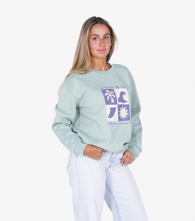 Sudadera STYLING Elements-Mint