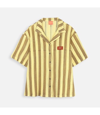 Camisa OXBOW Crochet-Camel