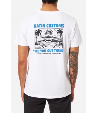 Camiseta KATIN USA Peaks Tee-White