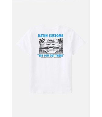 Camiseta KATIN USA Peaks Tee-White