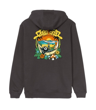 Sudadera SANTA CRUZ Winkowski 8Baller Trip Hood-Washed Black