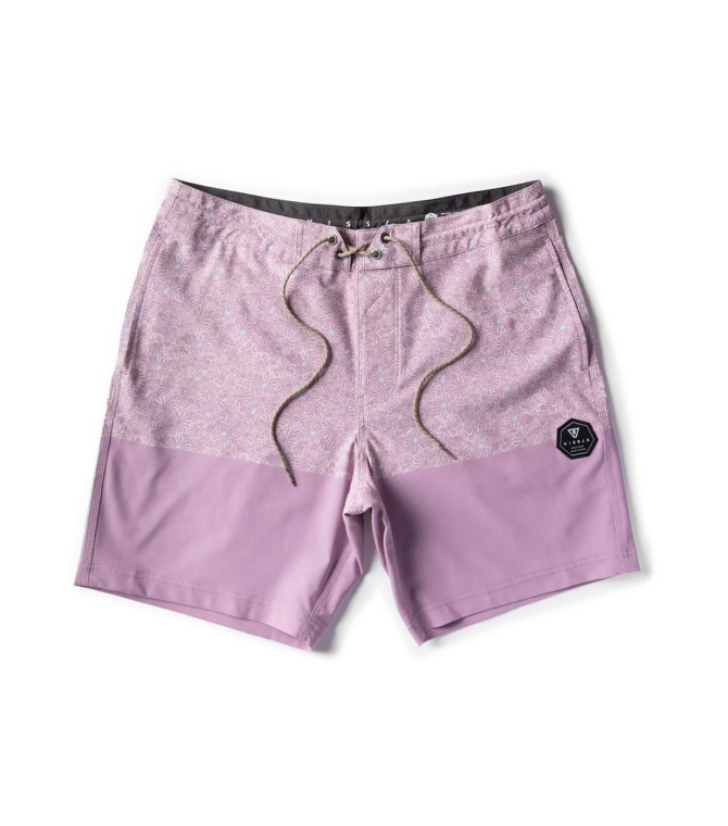 Bañador VISSLA Lazy Daisy 17.5" Boardshort - Plum