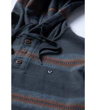 Sudadera VISSLA Descanso Eco Hooded Popover - Phantom