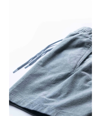 Bermuda VISSLA No See Ums Cord Eco 17" Elastic - Light Slate