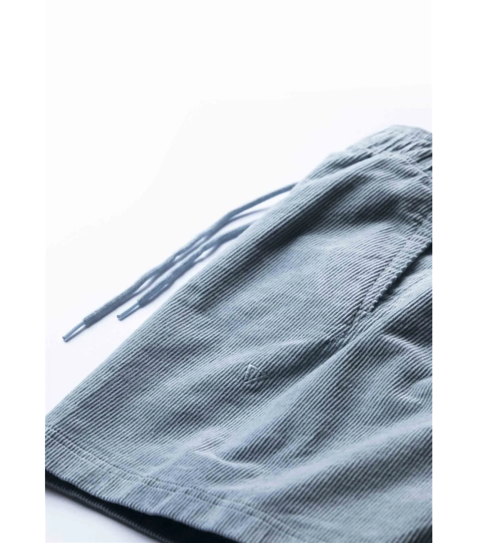 Bermuda VISSLA No See Ums Cord Eco 17" Elastic - Light Slate