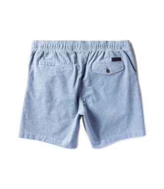 Bermuda VISSLA No See Ums Cord Eco 17" Elastic - Light Slate