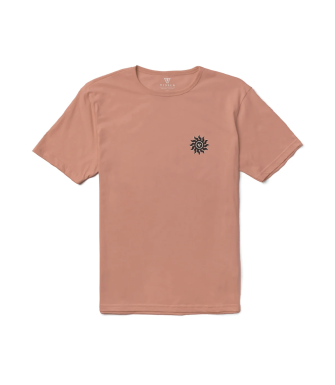Camiseta VISSLA Spins Organic Tee-Papaya