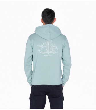 Sudadera STYLING Beachlife-Mint