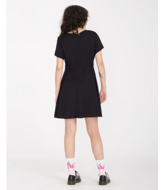 Vestido VOLCOM Surfpunk Ss Dress-Black