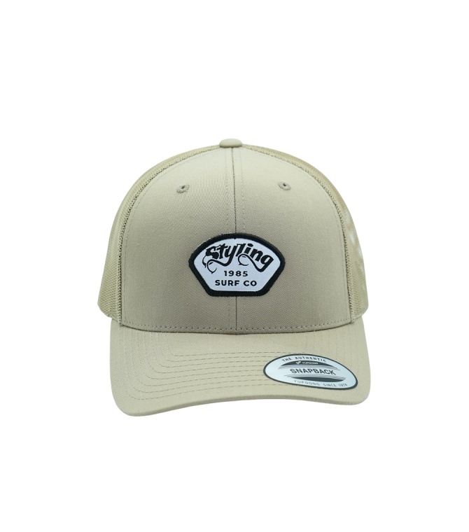 Visera STYLING Gora Reji Vis Curv Class Snapb - Camel