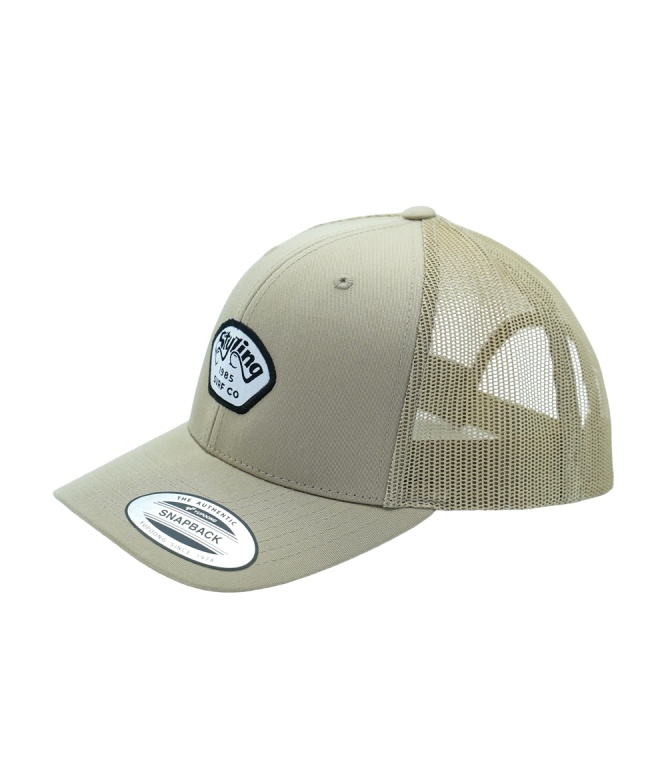 Visera STYLING Gora Reji Vis Curv Class Snapb - Camel