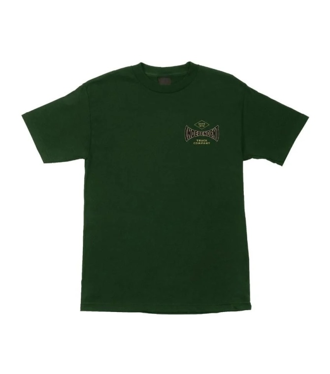 Camiseta INDEPENDENT Established 78 S/S Heavyweight T-Shirt-Forest
