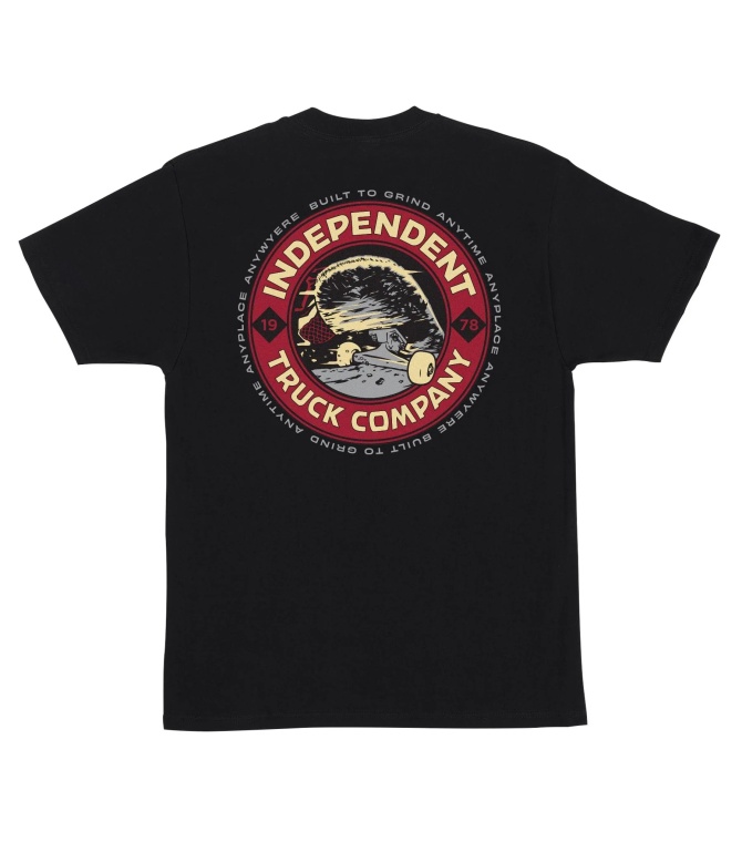 Camiseta INDEPENDENT Itc Smith Heavyweight - Black