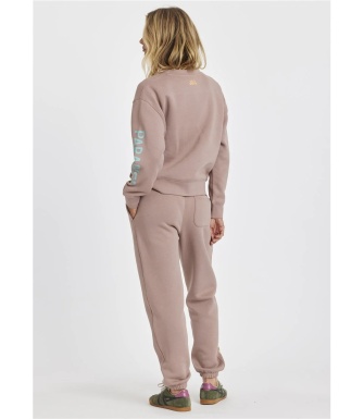 Sudadera SISSTREVOLUTION Surf Fleece Crew - Sweet Clay