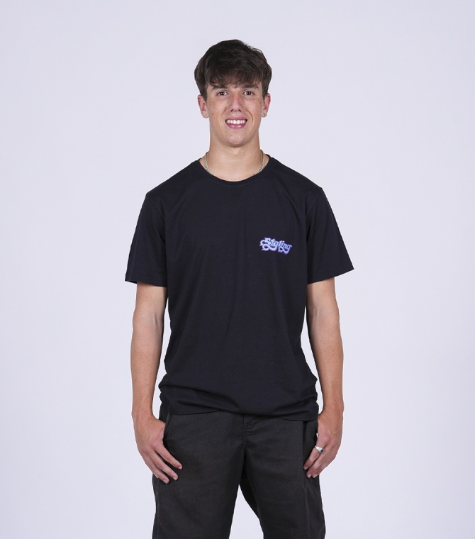 Camiseta STYLING Sk8 Tour - Negro