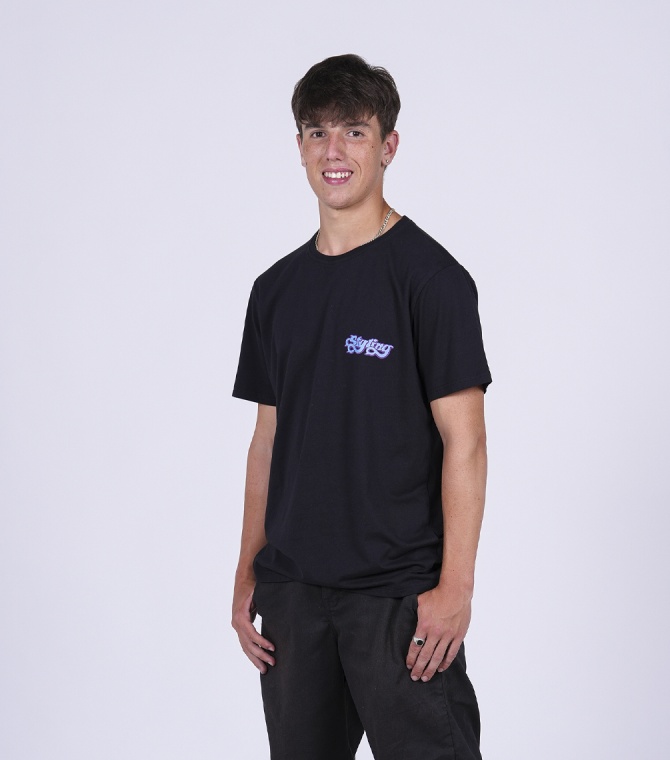 Camiseta STYLING Sk8 Tour - Negro