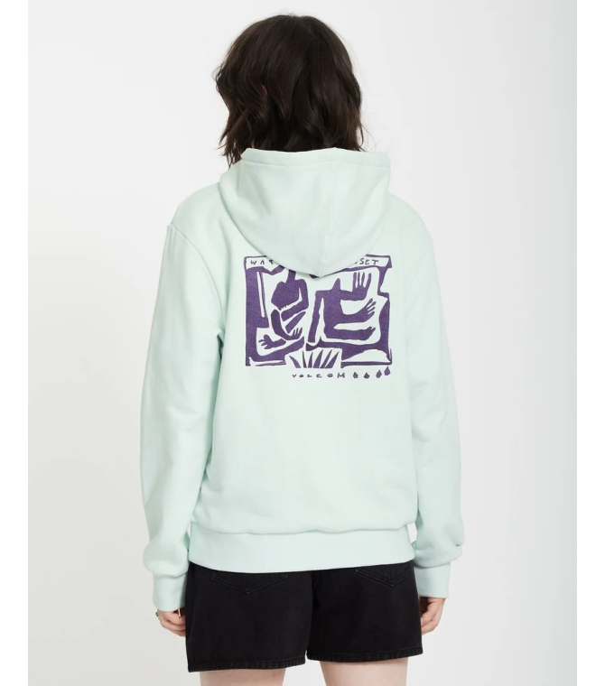 Sudadera VOLCOM Flowish Po - Cloud blue