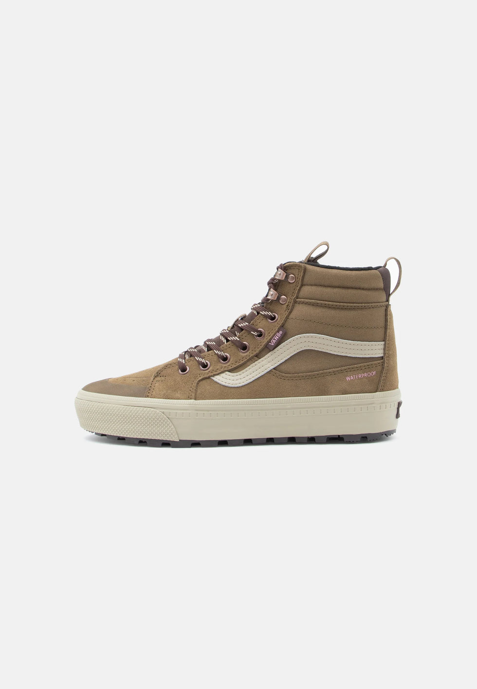 Zapatillas Vans Mte sk8-hi Waterproof Insulated - brown/pink