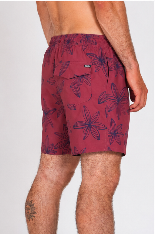 Bañador Styling Flower - cabernet loading=