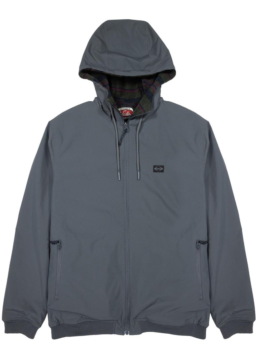 Chaqueta Vissla Sequoia Reversible Jacket - dark grey