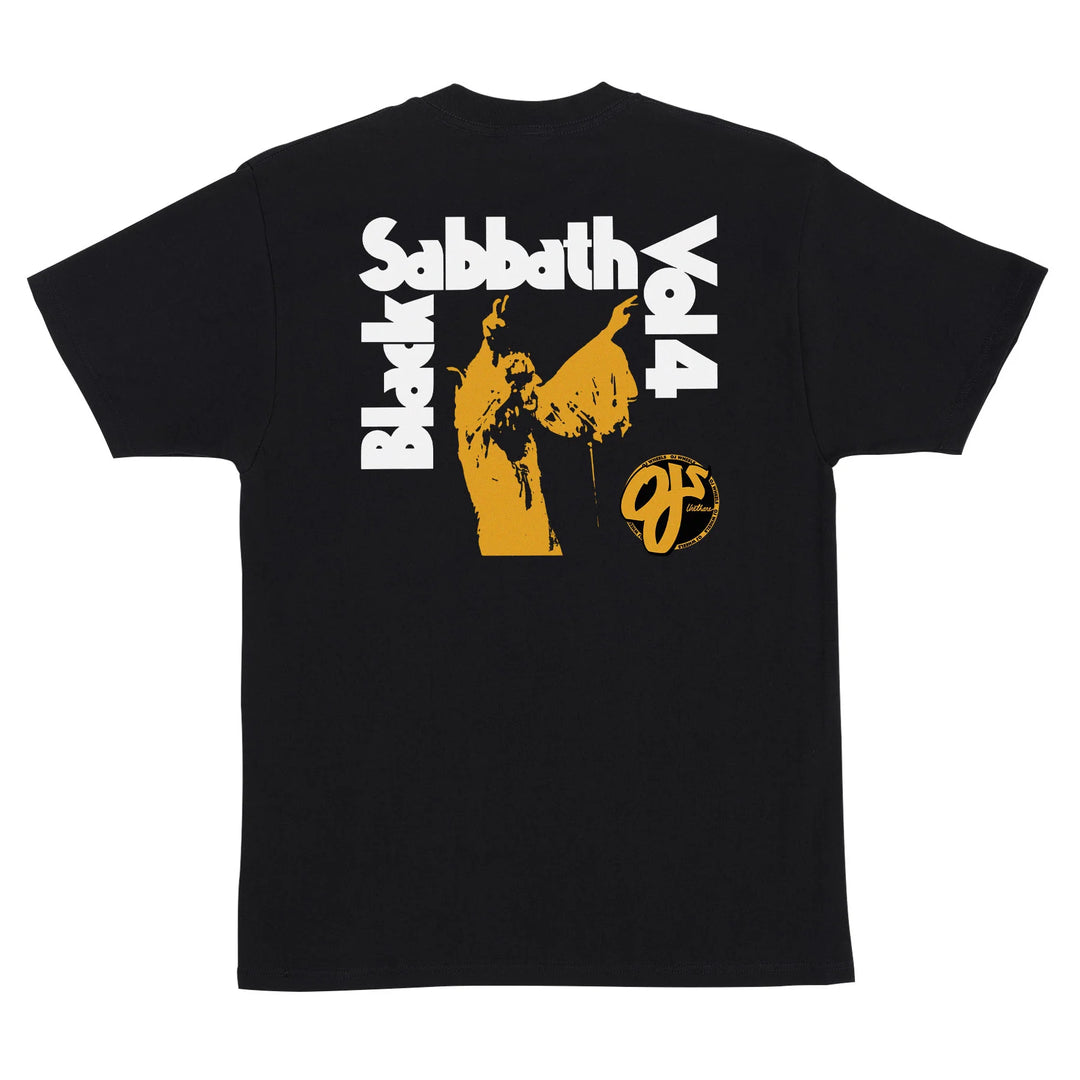 Camiseta Ojs Listen To Black Sabbath S/S HeavyWeight - black