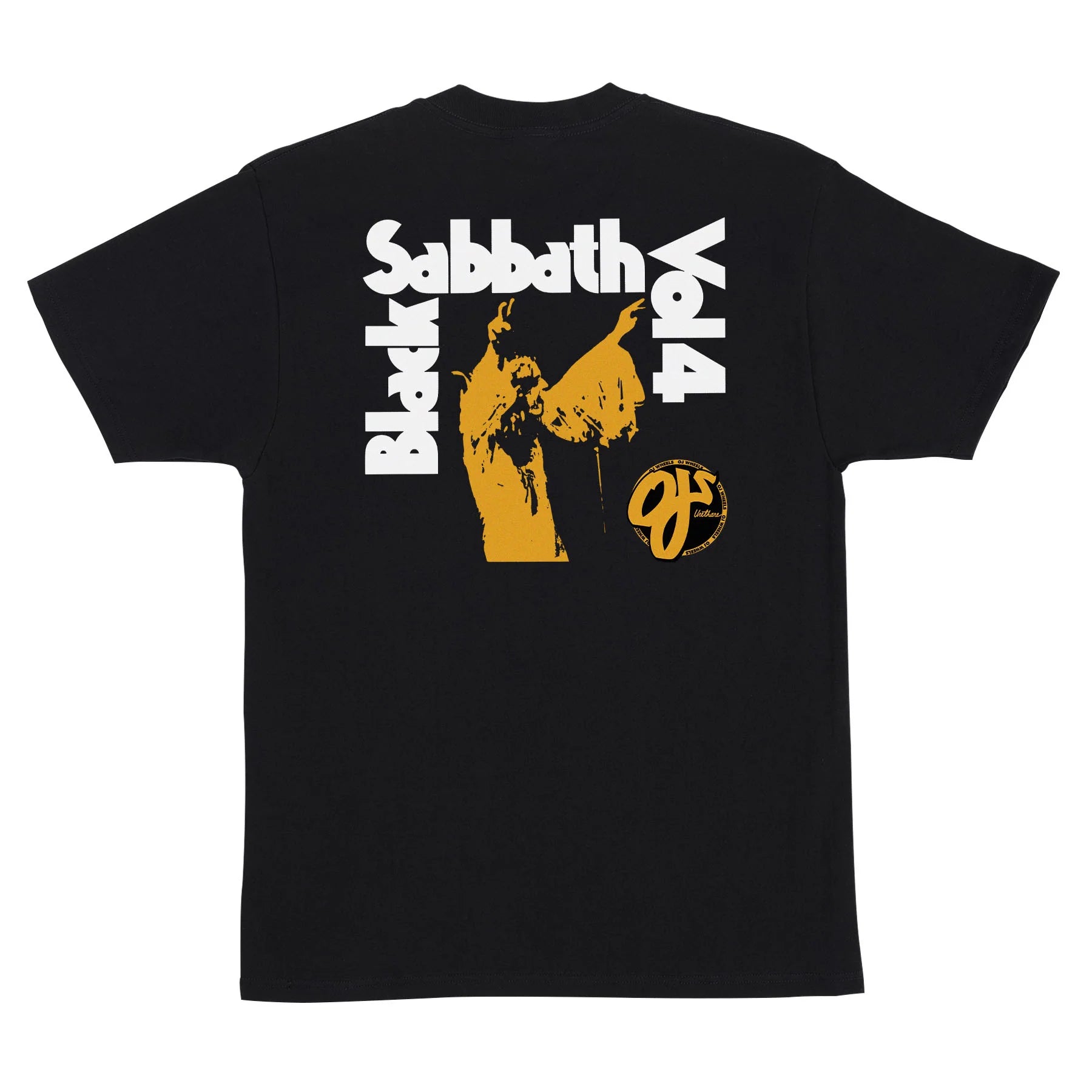Camiseta Ojs Listen To Black Sabbath S/S HeavyWeight - black