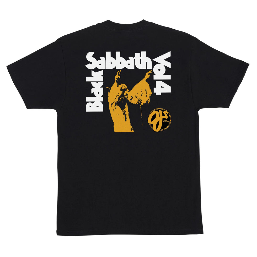 Camiseta Ojs Listen To Black Sabbath S/S HeavyWeight - black loading=