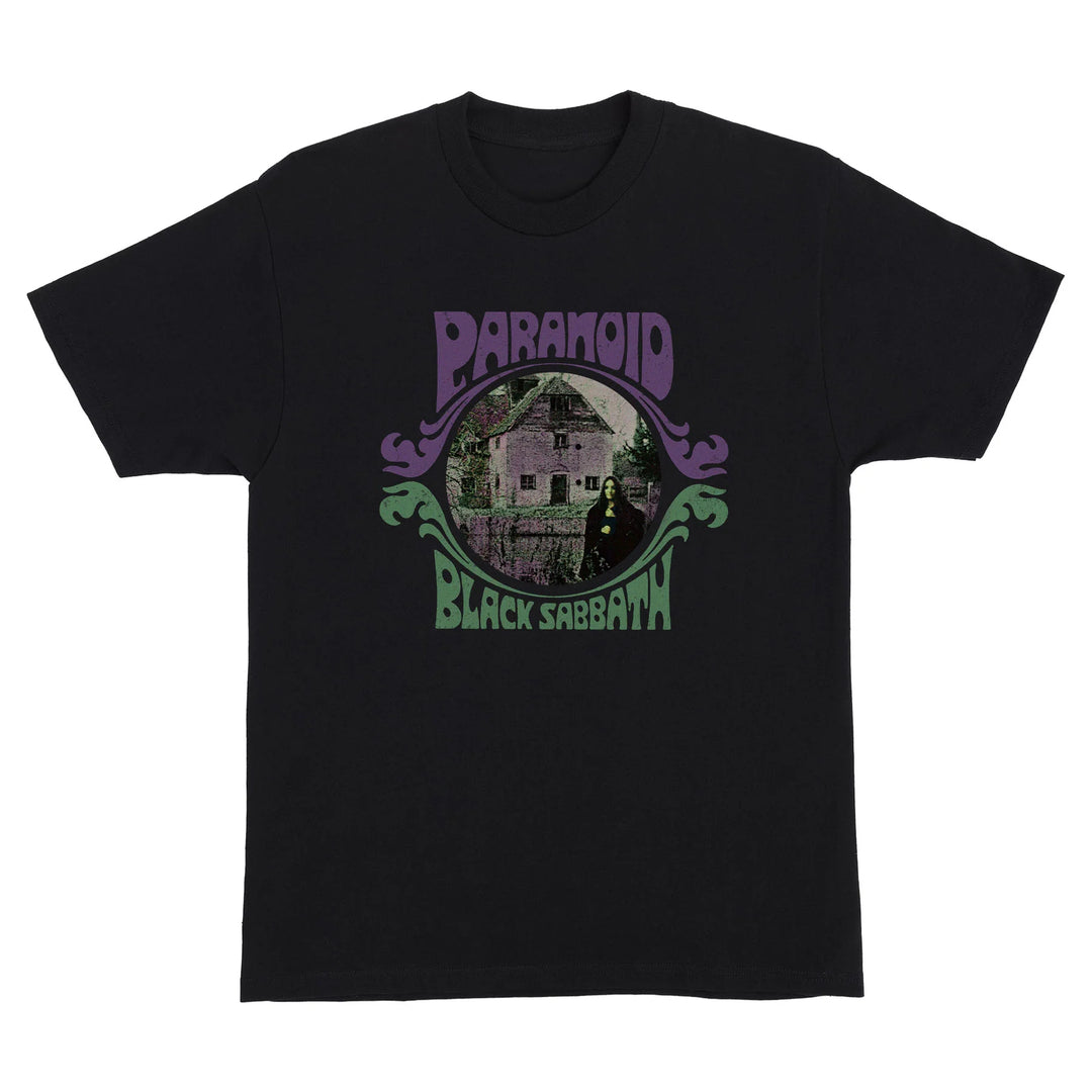 Camiseta Ojs Black Sabbath Paranoid Witch S/S HeavyWeight - black