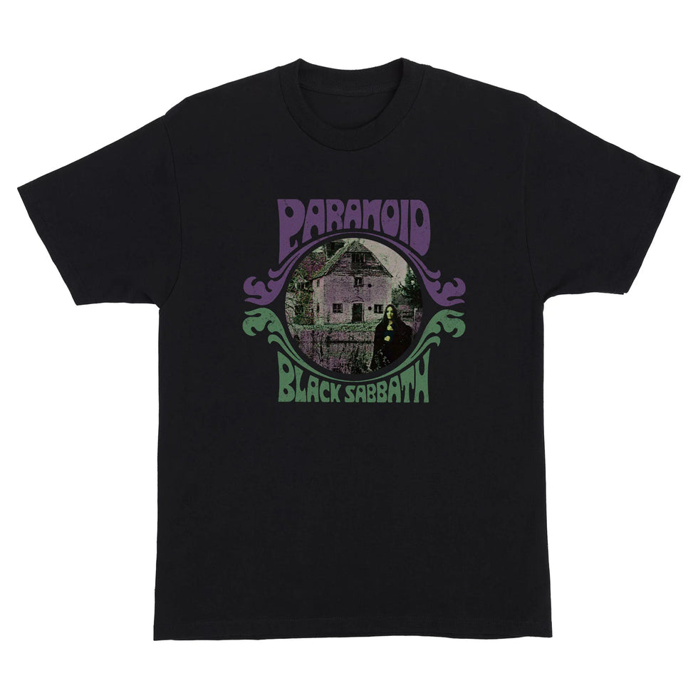 Camiseta Ojs Black Sabbath Paranoid Witch S/S HeavyWeight - black