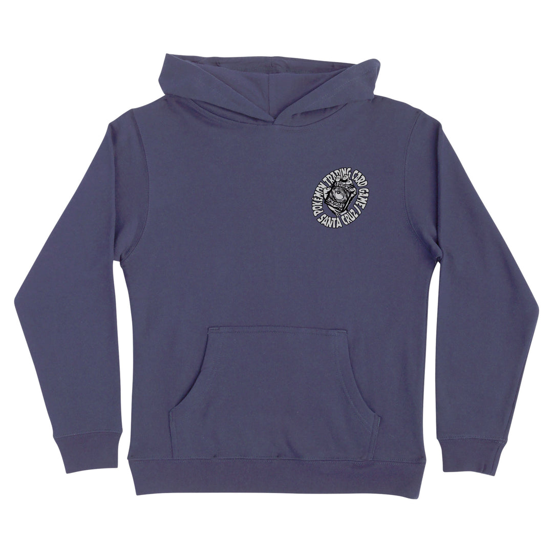 Sudadera Santa Cruz pokémon tcg hand p/o hooded midweight-storm blue